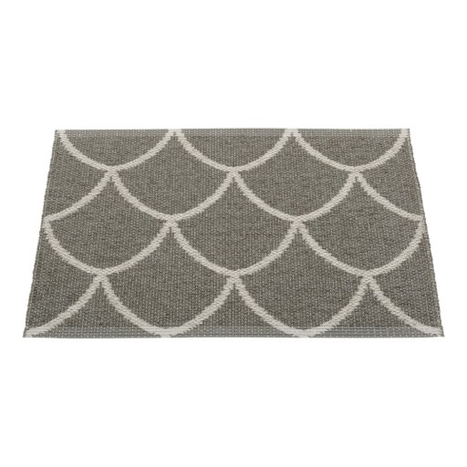 Covor pentru exterior și interior gri 70x50 cm Kotte Charcoal – Pappelina
