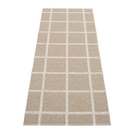 Covor tip traversă pentru interior și exterior bej 70x225 cm Ada Dark Linen – Pappelina