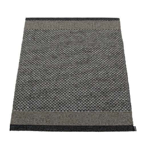 Covor pentru exterior și interior gri antracit 60x85 cm Edit Charcoal – Pappelina