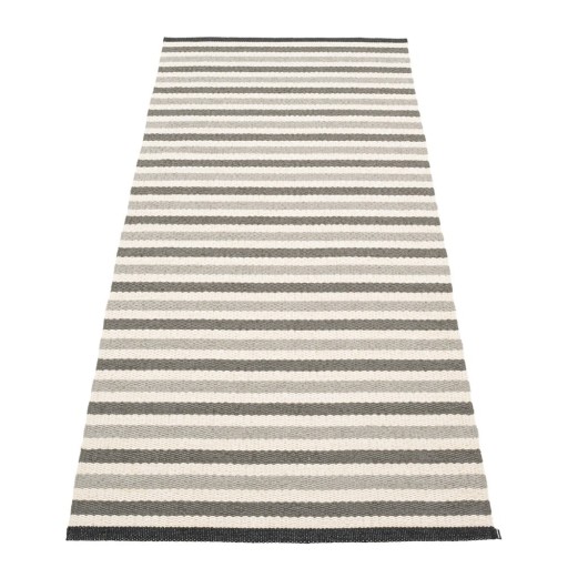 Covor tip traversă pentru interior și exterior gri/bej 85x200 cm Teo Warm Grey – Pappelina