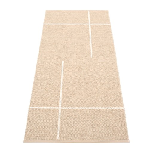 Covor tip traversă pentru interior și exterior bej 70x180 cm Fred Beige – Pappelina