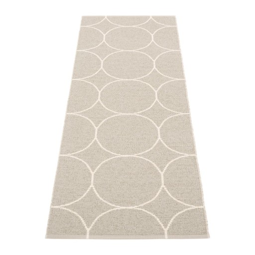 Covor tip traversă pentru interior și exterior crem 70x200 cm Boo Linen – Pappelina