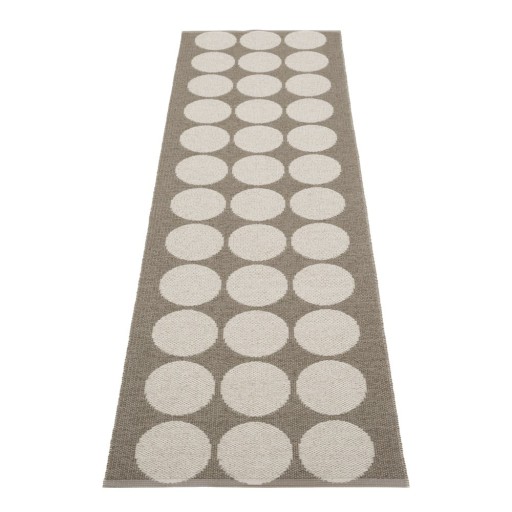 Covor tip traversă pentru interior și exterior maro/bej 70x240 cm Hugo Walnut Linen – Pappelina