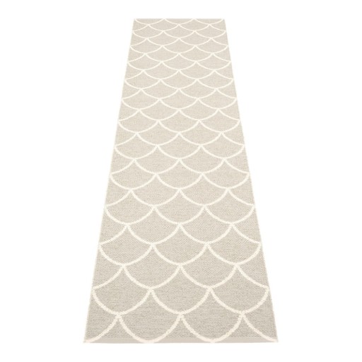 Covor tip traversă pentru interior și exterior crem 70x300 cm Kotte Linen – Pappelina