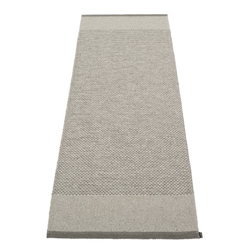 Covor tip traversă pentru interior și exterior gri 85x260 cm Edit Warm Grey – Pappelina