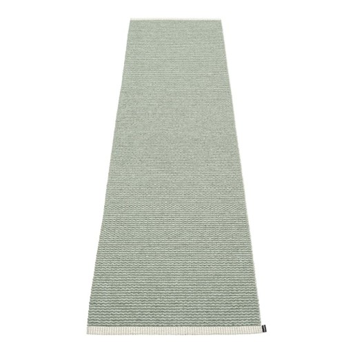 Covor tip traversă pentru interior și exterior verde deschis 70x300 cm Mono Sage Army – Pappelina