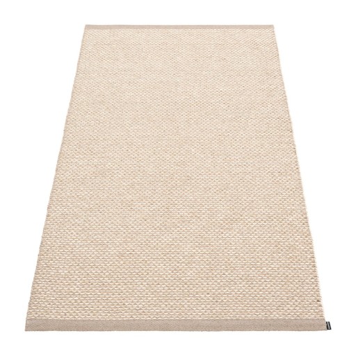 Covor pentru exterior și interior crem 85x160 cm Effi Mud – Pappelina