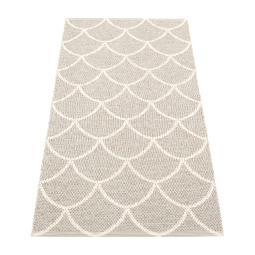 Covor tip traversă pentru interior și exterior crem 70x150 cm Kotte Linen – Pappelina