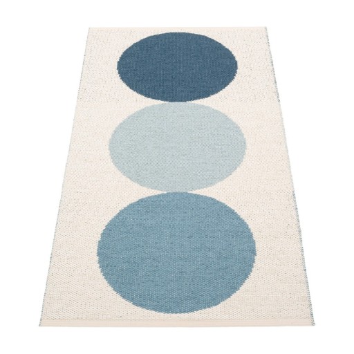 Covor pentru exterior și interior albastru/crem 70x140 cm Otto Sky – Pappelina