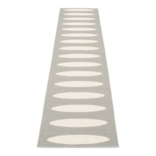 Covor tip traversă pentru interior și exterior gri 70x300 cm Ella Warm Grey – Pappelina
