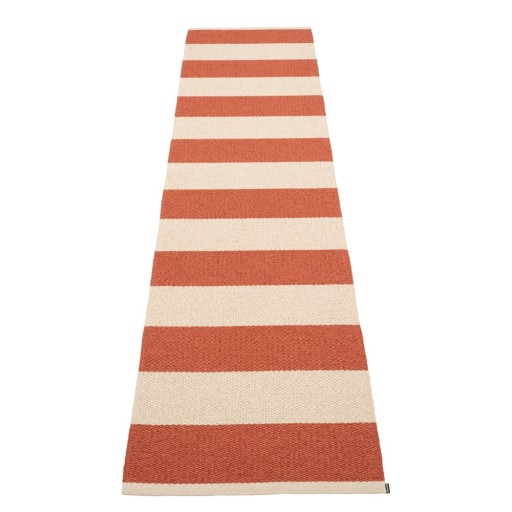 Covor tip traversă pentru interior și exterior cărămiziu/crem 70x300 cm Bob Brick – Pappelina