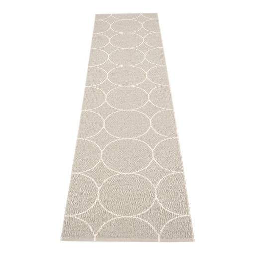 Covor tip traversă pentru interior și exterior crem 70x300 cm Boo Linen – Pappelina