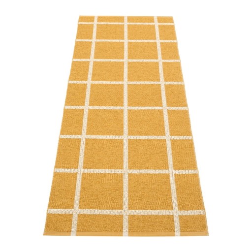 Covor tip traversă pentru interior și exterior galben ocru 70x225 cm Ada Ochre – Pappelina