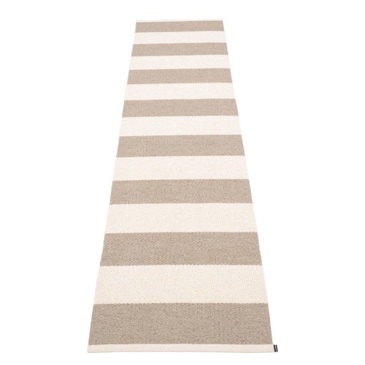 Covor tip traversă pentru interior și exterior bej/crem 70x300 cm Bob Mud Vanilla – Pappelina