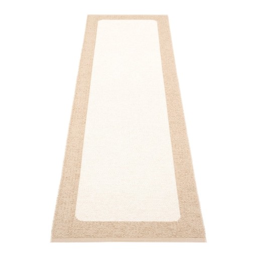 Covor tip traversă pentru interior și exterior bej/crem 70x240 cm Ilda Beige – Pappelina