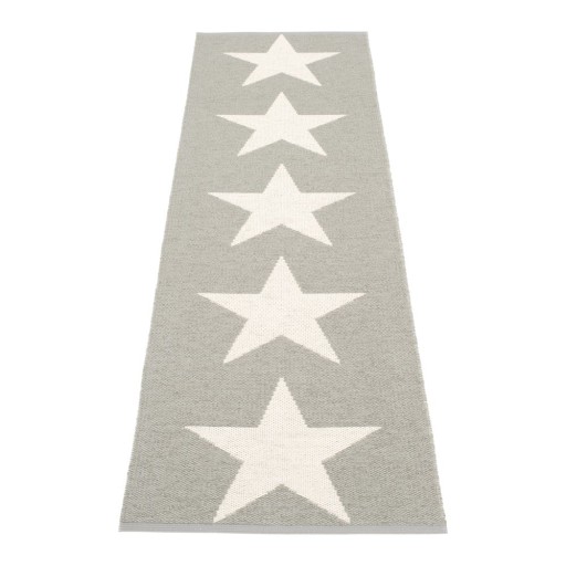 Covor tip traversă pentru interior și exterior gri deschis 70x250 cm Viggo Warm Grey – Pappelina