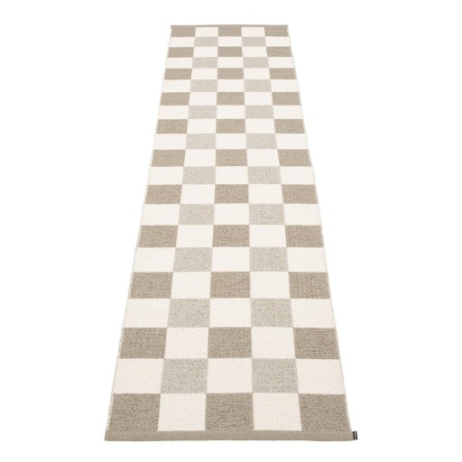 Covor tip traversă pentru interior și exterior bej/crem 70x300 cm Pix Dark Linen – Pappelina