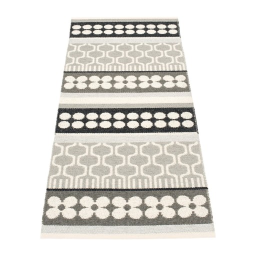Covor tip traversă pentru interior și exterior gri/crem 70x180 cm Asta Warm Grey – Pappelina