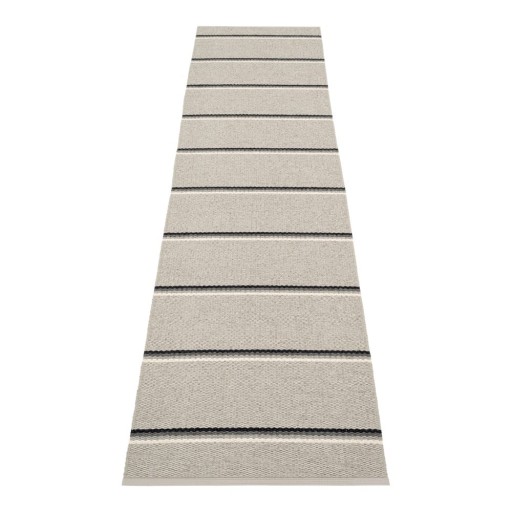Covor tip traversă pentru interior și exterior gri/bej 70x300 cm Olle Grey Linen – Pappelina