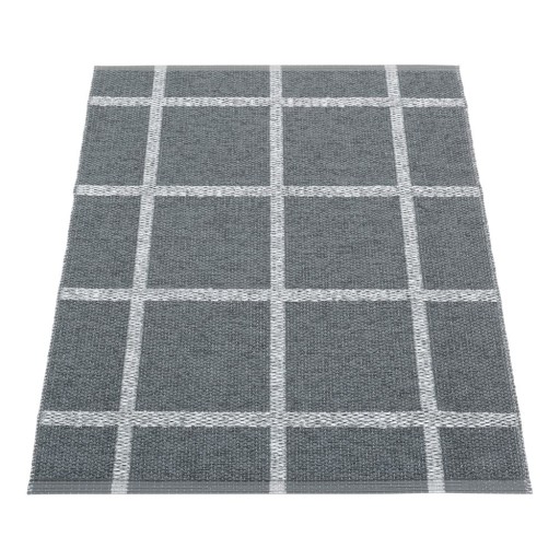 Covor pentru exterior și interior gri antracit 70x100 cm Ada Granit – Pappelina