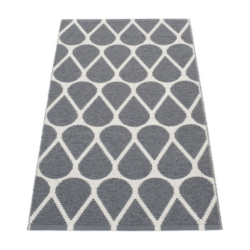 Covor pentru exterior și interior gri închis 70x140 cm Otis Granit – Pappelina