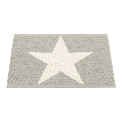 Covor pentru exterior și interior gri deschis 70x50 cm Viggo Warm Grey – Pappelina