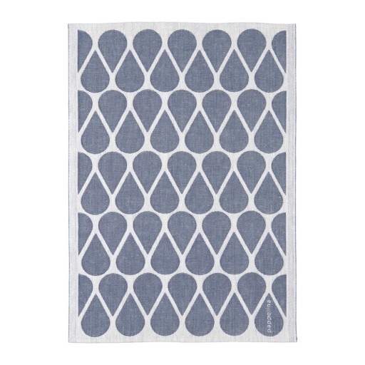 Prosop de vase din amestec de in 46x66 cm Otis Blue – Pappelina