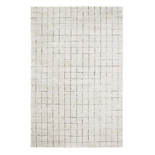 Covor crem lavabil/țesut manual din bumbac 200x300 cm Mosaic – Lorena Canals
