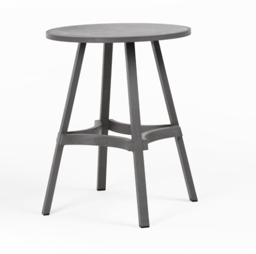 Masa exterior Nardi Combo 70  h75cm  diametru 70cm  gri basalto