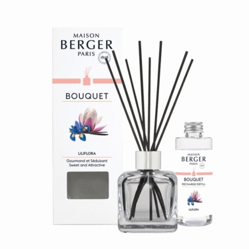 Difuzor parfum camera Maison Berger Ice Cube cu parfum Liliflora 100ml