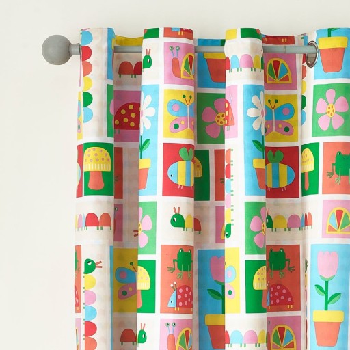 Draperii pentru copii 2 buc. 168x183 cm Curious Caterpillar – Catherine Lansfield