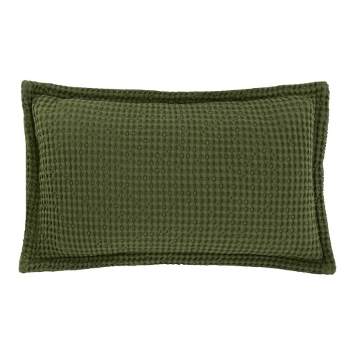 Pernă decorativă din bumbac 30x50 cm Jaipur Chunky Waffle – Pineapple Elephant
