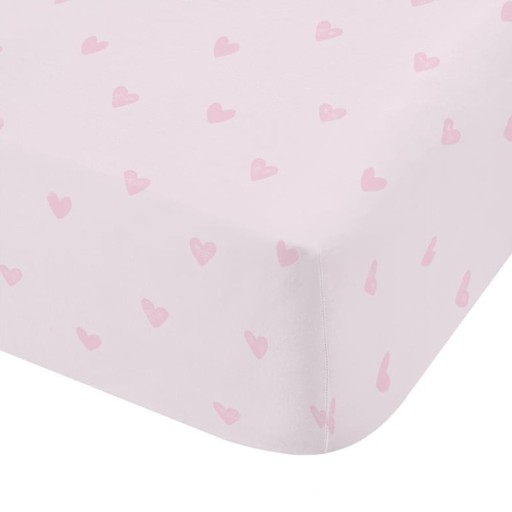 Cearceaf pentru copii, roz, din microfibră pentru pat de o persoană/pentru saltea înaltă cu elastic 90x190 cm Soft as a Cloud – Catherine Lansfield