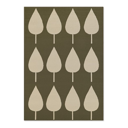 Covor pentru copii kaki 120x170 cm Lovely Leaves – Hanse Home