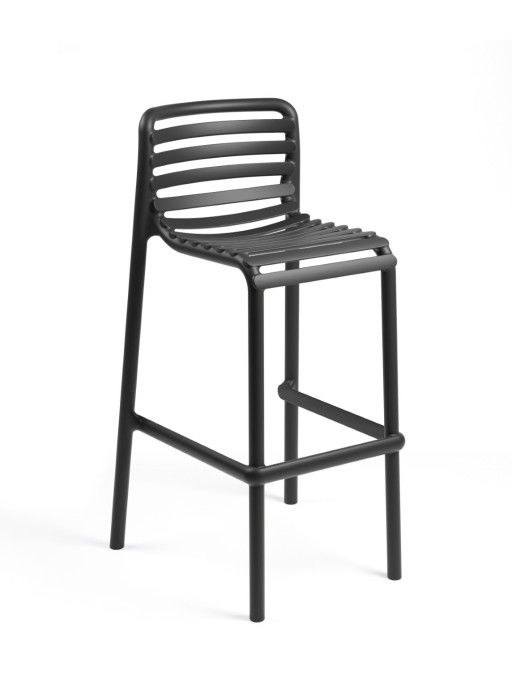 Scaun inalt exterior Nardi Doga Stool  h75cm  antracit