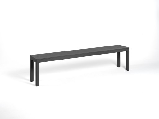 Banca exterior Nardi Rio Bench Alu 195.5cm  aluminiu  antracit