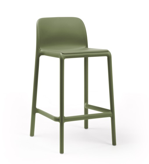 Scaun inalt exterior Nardi Faro Mini Stool  h65cm  verde agave