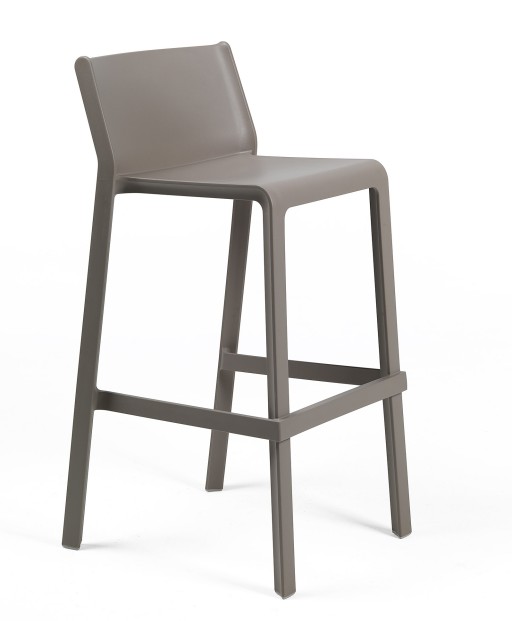 Scaun inalt exterior Nardi Trill Stool  h76cm  tortora