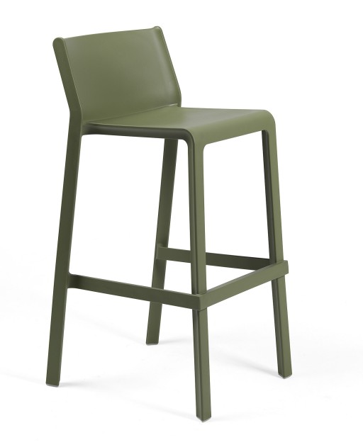 Scaun inalt exterior Nardi Trill Stool  h76cm  verde agave