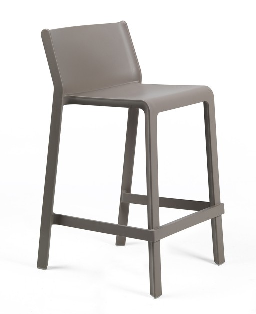 Scaun inalt exterior Nardi Trill Mini Stool  h65cm  tortora