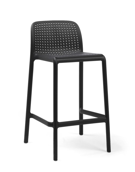 Scaun inalt exterior Nardi Lido Mini Stool  h65cm  antracit