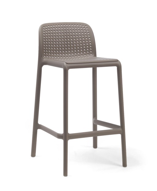 Scaun inalt exterior Nardi Lido Mini Stool  h65cm  tortora