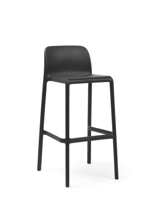 Scaun inalt exterior Nardi Faro Stool  h76cm  antracit