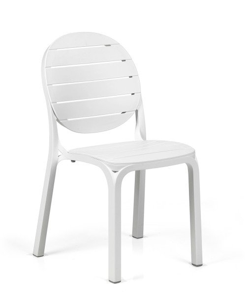Scaun exterior Nardi Erica alb