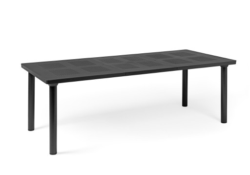 Masa exterior Nardi Libeccio 160 extensibila  max 220x100cm  baza aluminiu  antracit