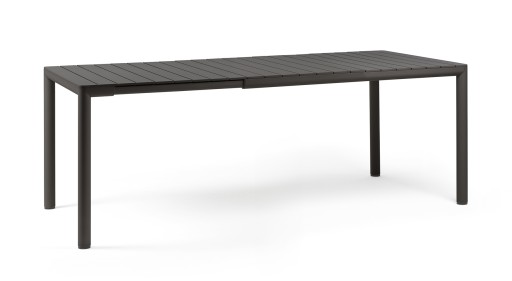 Masa exterior Nardi Tevere 147 extensibila  max 211x90cm  baza aluminiu  antracit