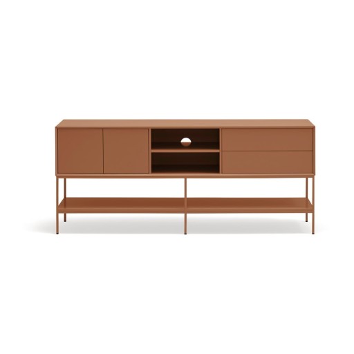 Comodă TV cărămizie 175x74x45 cm Platt – Teulat