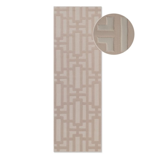 Covor tip traversă bej 80x240 cm Perles Onyx – Elle Decoration