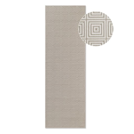 Covor tip traversă bej/crem 80x240 cm Perles Tourmaline – Elle Decoration