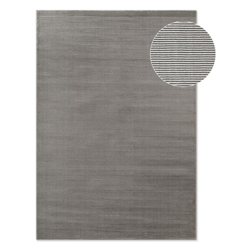 Covor gri antracit/crem 160x235 cm Perles Dolomite – Elle Decoration